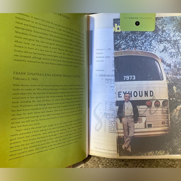 Book (Hardcover): The Sinatra Treasures from The Sinatra Family Collection - Picture 5 of 16
